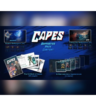 Capes - Supporter Pack DLC Steam Key GLOBAL